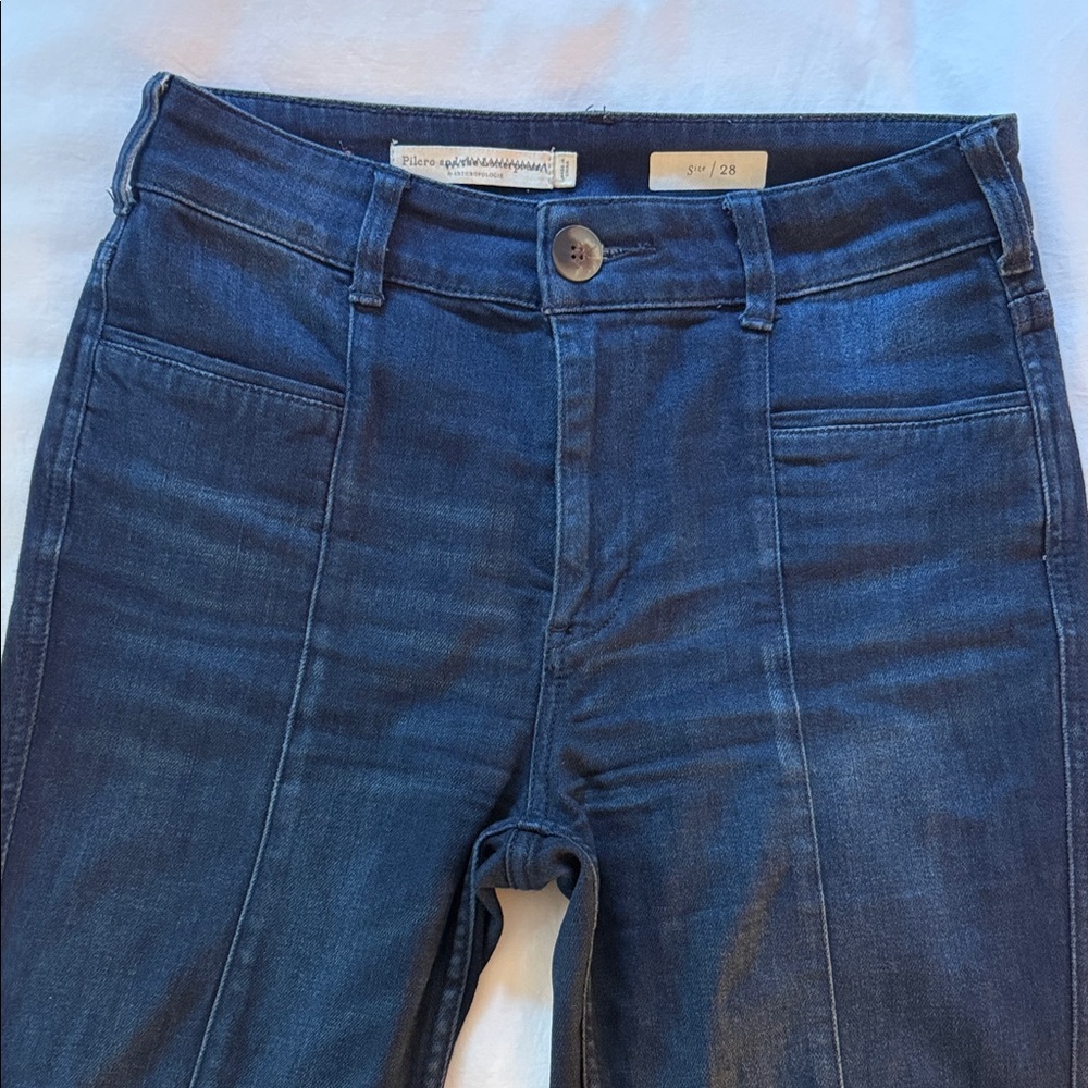 Pilcro Anthropologie Flare Bell Bottom Jeans size 28